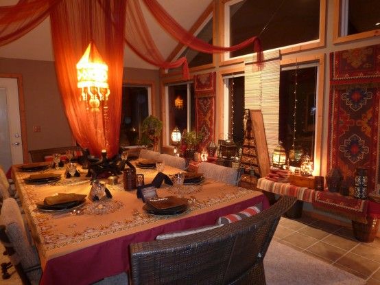 33 Exquisite Moroccan Dining Room Designs | Moroccan dining room .