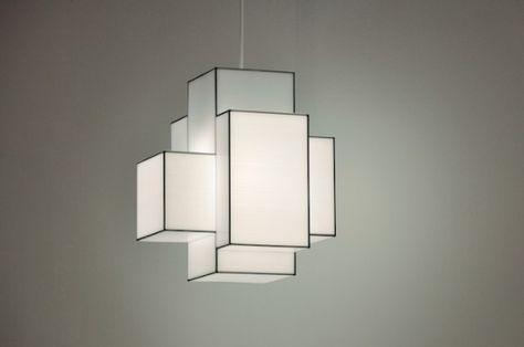 Flexible And Minimalist Cubic Ceiling Lamps | Ceiling lamp .