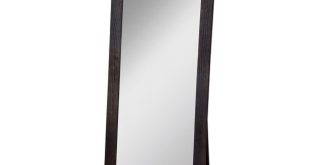 Freestanding Cheval Floor Cheval Mirror Espresso 72" x 28" by .