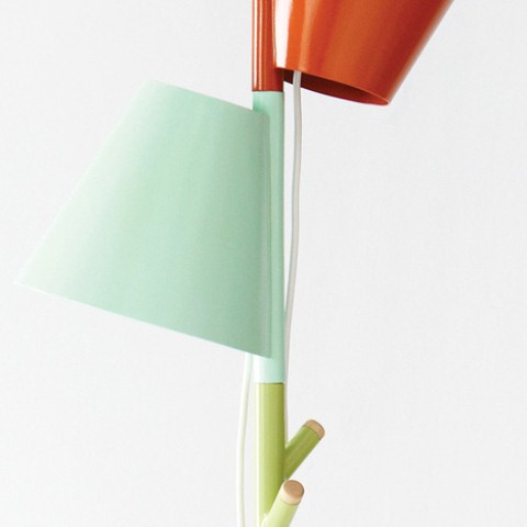 Functional Stacking Lamp With Coat Hangers - DigsDi