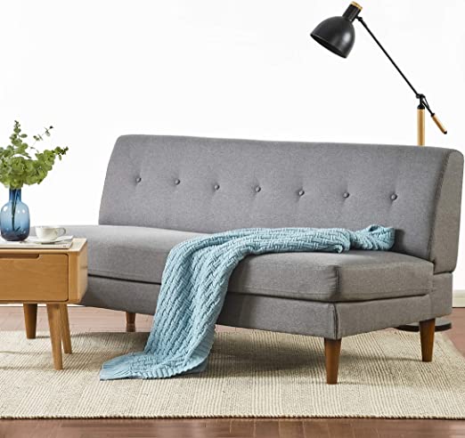 Amazon.com: Mellow METTE Modern Armless Loveseat/Sofa/Couch .
