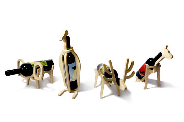 Conte Bleu Animal Wine Bottle Racks | Wine rack, Animal wine .