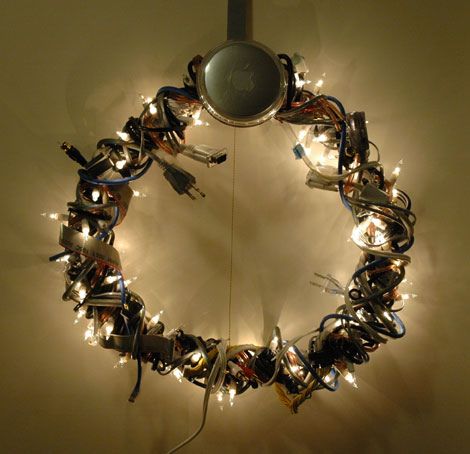 Funny Geek Christmas Wreaths | Christmas wreaths diy, Geek .