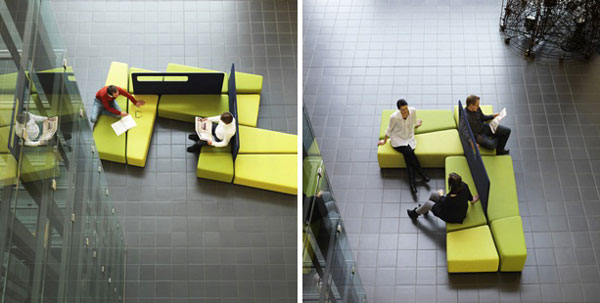 ART DESIGN: Practical Diagonal Lobby Furniture for Indoor Public .