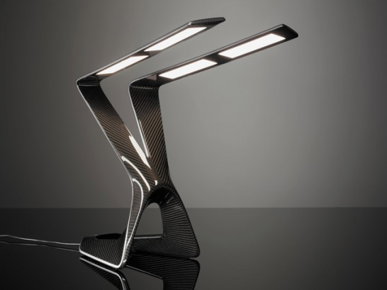 Liternity Victory Carbon Fibre OLED Lamp | Carbon fiber, Lamp, Fib