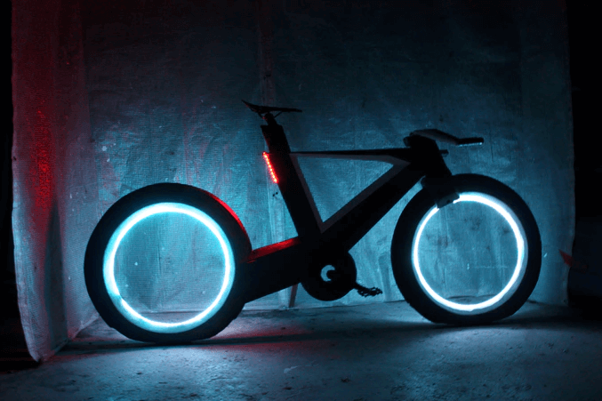 The Future of Cycling is Hubless and Spokeless | Bicycle, Tron .
