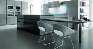 Italian Futuristic Kitchen Design With LED Lights | Modern kitchen .