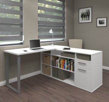 36 Futuristic L Shaped Desk Design Ideas | HomeDecori