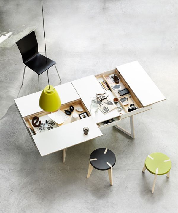 15 Futuristic Compact Tables | House Design And Decor | Desk .