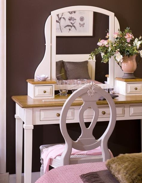 pink and chocolate girl room (With images) | Girl bedroom dec