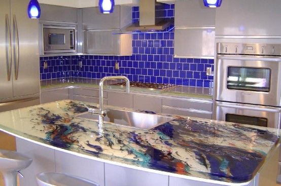 Cool Kitchen Designs With Glass Tops by ThinkGlass | Unique .