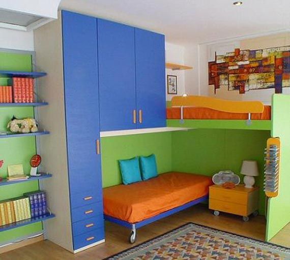 7 Smart Solutions for Small Children Room Layout | Modern kids .