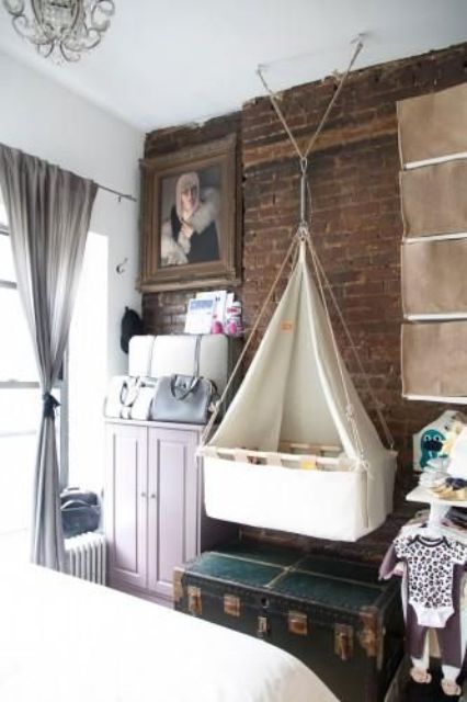 27 Gorgeous Suspended Cradles For Your Baby - DigsDi