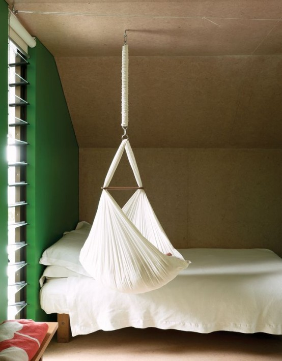 27 Gorgeous Suspended Cradles For Your Baby | Изысканная спальня .