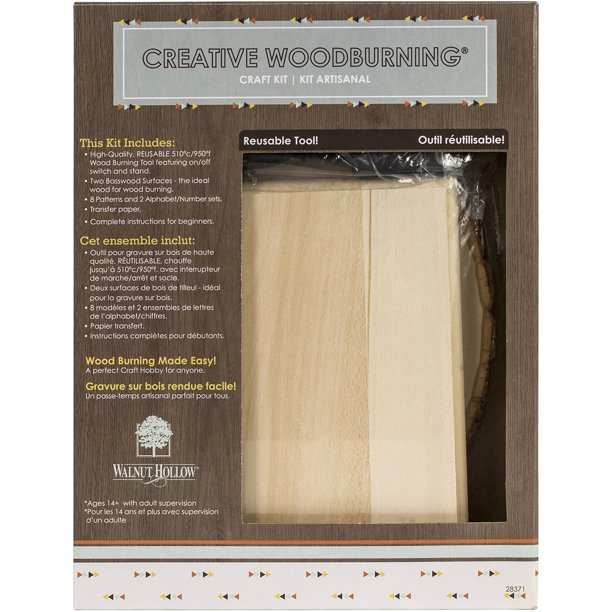 Creative Woodburning Craft Kit I- - Walmart.com - Walmart.c