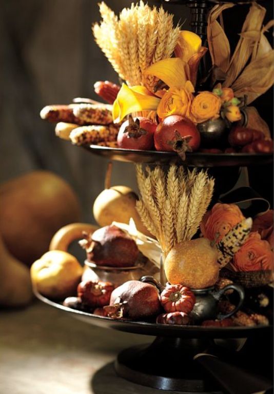 35 Harvest Decoration Ideas For Thanksgiving | DigsDigs | Harvest .