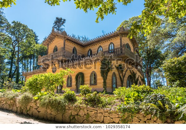 Sintra Portugal 16 August 2017 Chalet Stock Photo (Edit Now .