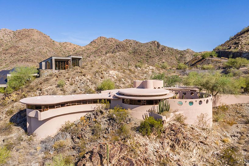 frank lloyd wright's circular sun house in arizona is going up for .