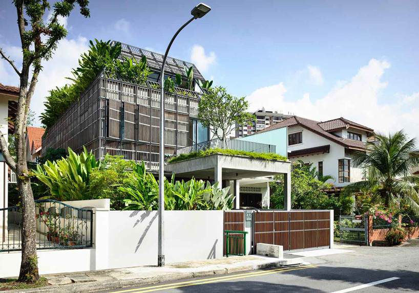 HYLA architects wraps house in singapore in operable façade of .