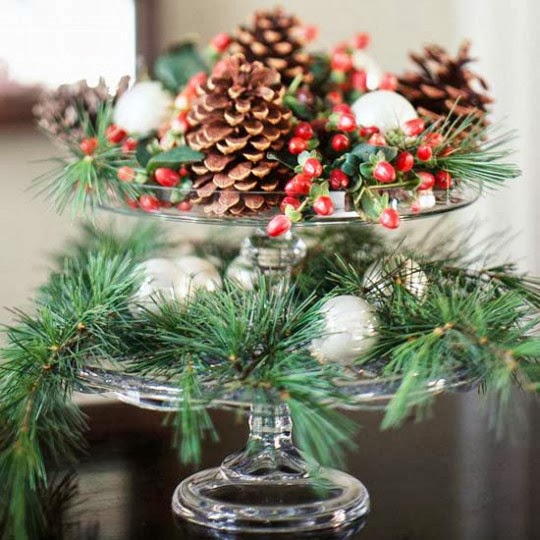 Home Inspiration Design: Christmas Decoration: 10 Green Ideas with .