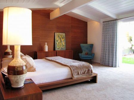 24 Mid-Century Modern Bedroom Decorating Ide