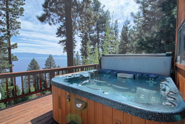 Luxury Home with Hot Tub and Amazing Lake Views ~ Property #148 .
