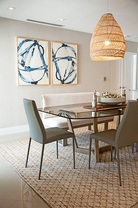 Home Decorating Project: Dining Room Decor with Wonderful Textures