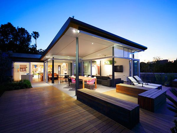 Indoor Outdoor Home Plans | Contemporary house design, House .