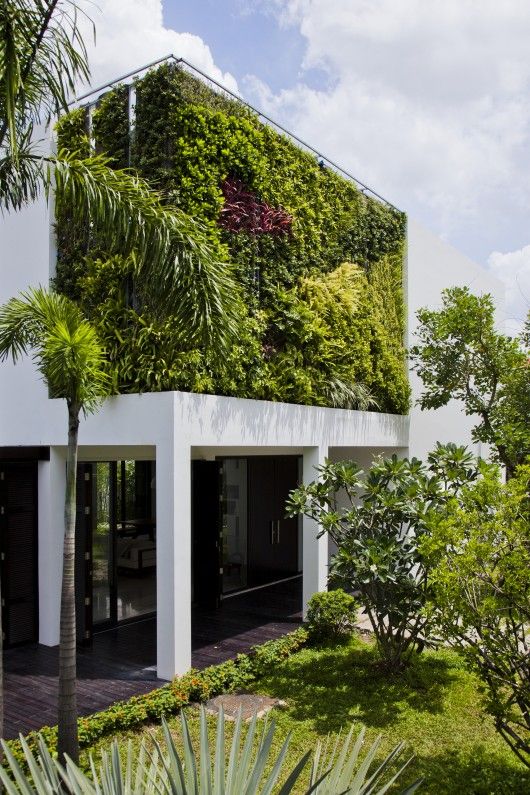 Thao Dien House / MM++ architects | Green architecture, Vertical .