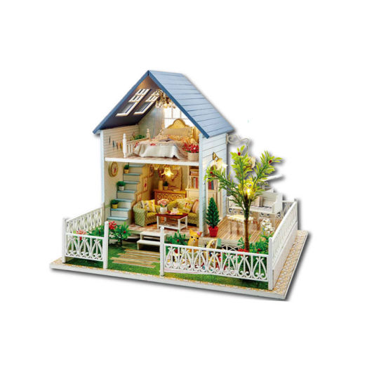 China Modern Handmade Colorful Miniature DIY Furniture Doll House .