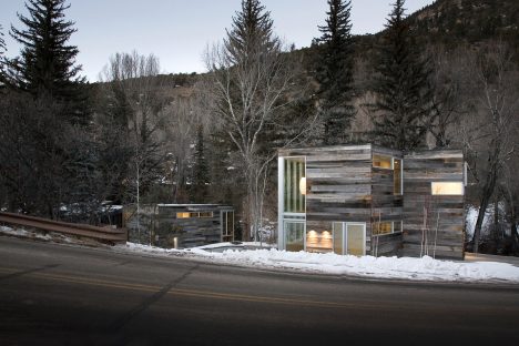 Studio B adds two separate volumes to Riverside House in Colorado .