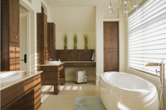 How To Make Your Interior Eco-Friendly: 20 Ideas | Deep bathtub .