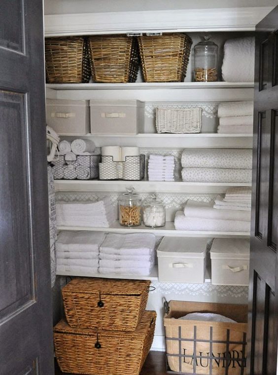 Picture Of how to smartly organize your laundry space 32 | Linen .