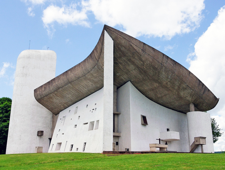 Le Corbusier's Iconic Ronchamp Chapel Damaged by Vanda