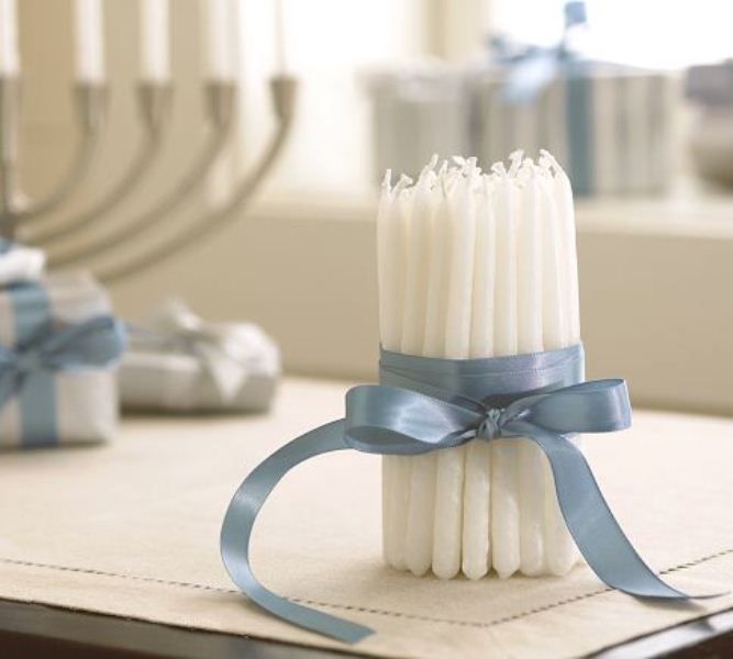 16 Ideas For Decorating Your Hanukkah With Candles (With images .