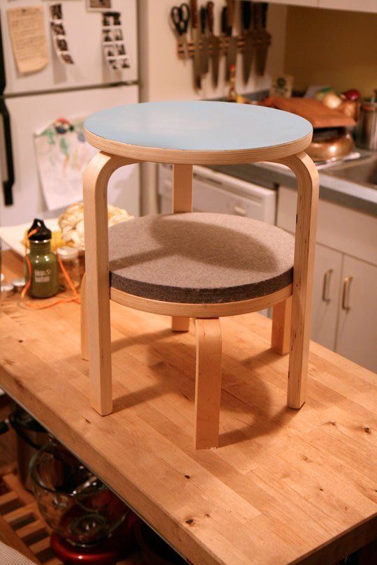 How To Make a Great Side Table from IKEA Frosta Stools | Frosta .