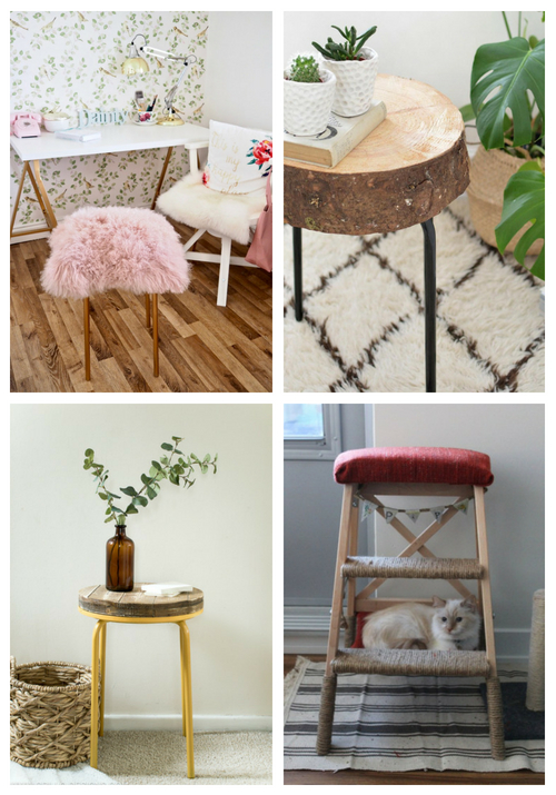 15 Best IKEA Stool Hacks You Need To Try | ComfyDwelling.c