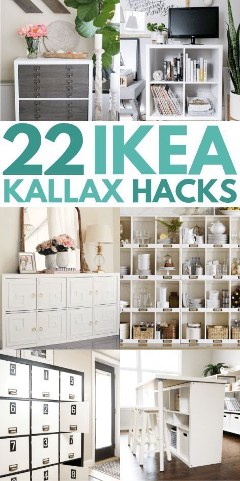 21 IKEA Kallax Hacks That You Need In Your Home Now - #hacks .