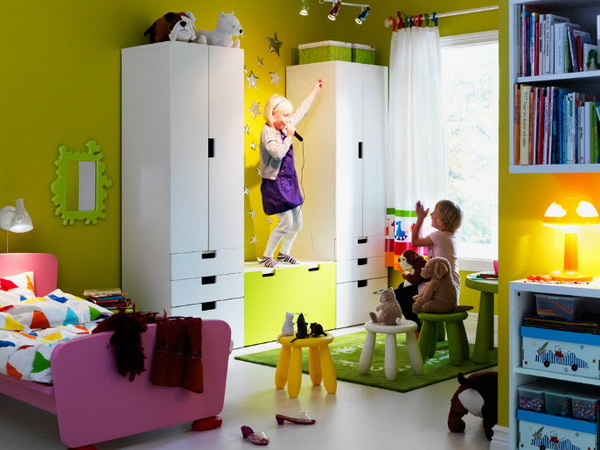 IKEA Kids Rooms Catalog Shows Vibrant and Ergonomic Design Ide
