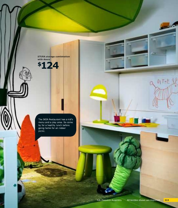 ikea kids green play area | Interior Design Idea