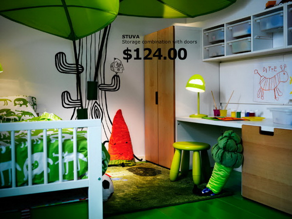 IKEA Kids Rooms Catalog Shows Vibrant and Ergonomic Design Ide
