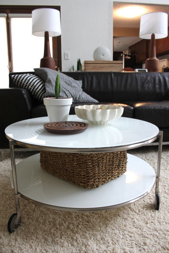 24 Ways To Use IKEA Strind Coffee Table For Decor | Coffee table .