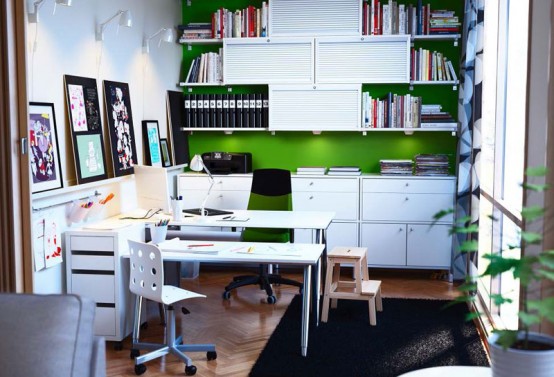 IKEA Workspace Organization Ideas 2012 - DigsDi