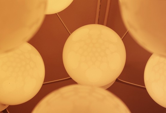Industrial Birth Pendant Lamp Inspired By An Ovum - DigsDi
