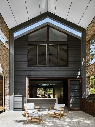 Coastal barn: Glass House Residence | Casas de vidrio, Diseño para .