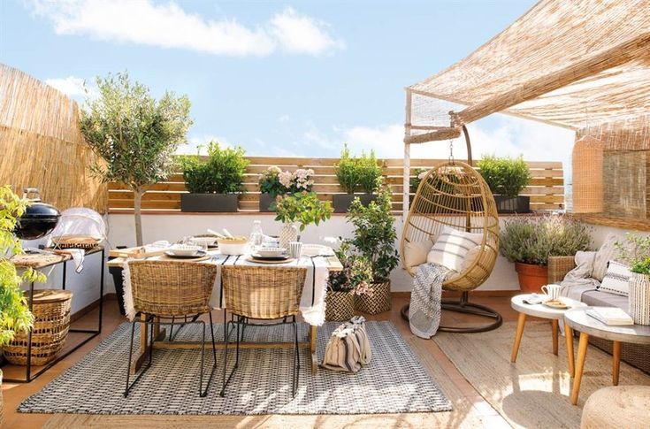 39 Inspiring Rooftop Terrace Design Ideas | Terrasse dekor, Design .