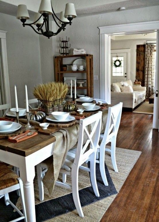 Inspiring And Cute Vintage Dining Rooms And Zones | Rustic dining .