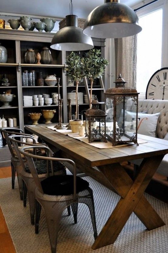 33 Inviting And Cute Vintage Dining Rooms And Zones - DigsDigs .