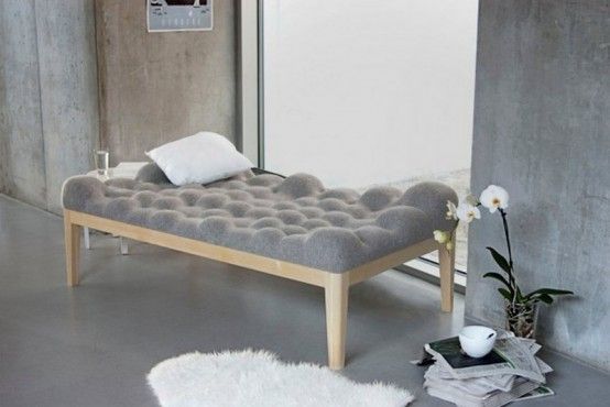 Inviting Upholstered Kulle Daybed With An Uneven Surface - http .