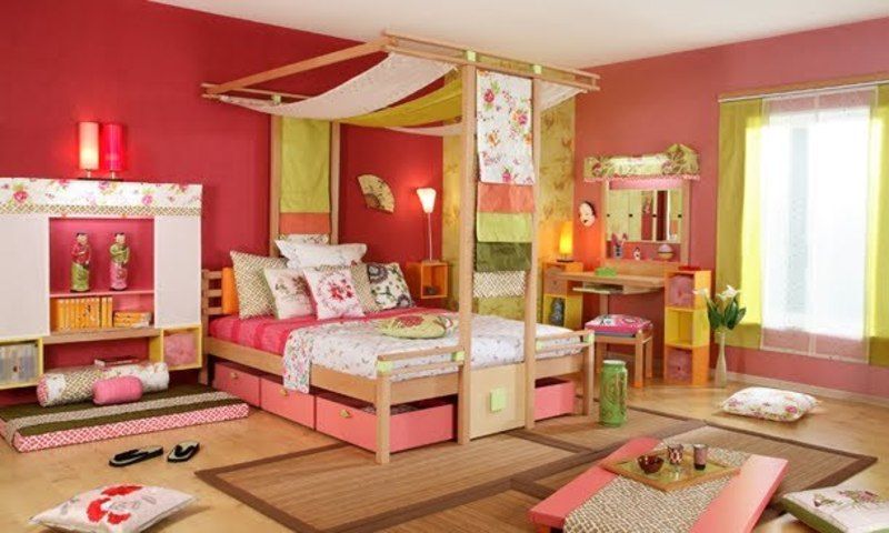 Vibel Japanese Style Child Bedroom | Japanese bedroom, Japanese .